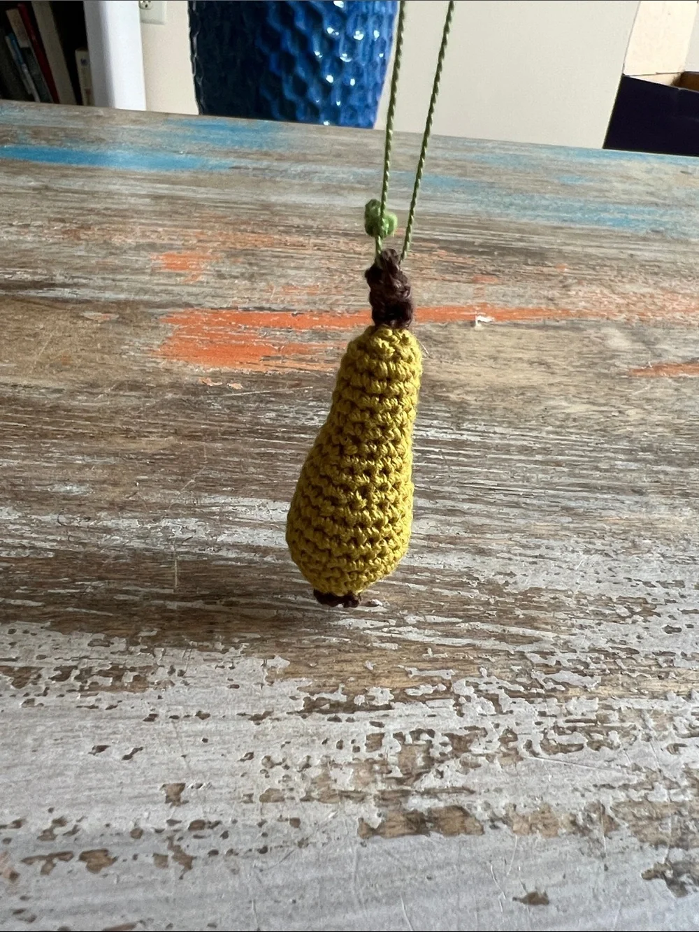 12 Handmade Crocheted Fruit Ornaments
